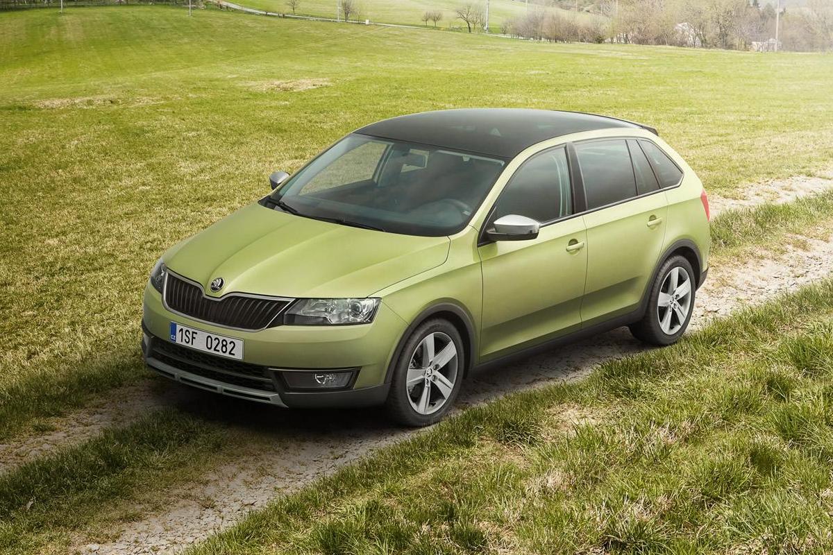Skoda voegt Rapid Spaceback ScoutLine toe aan het gamma