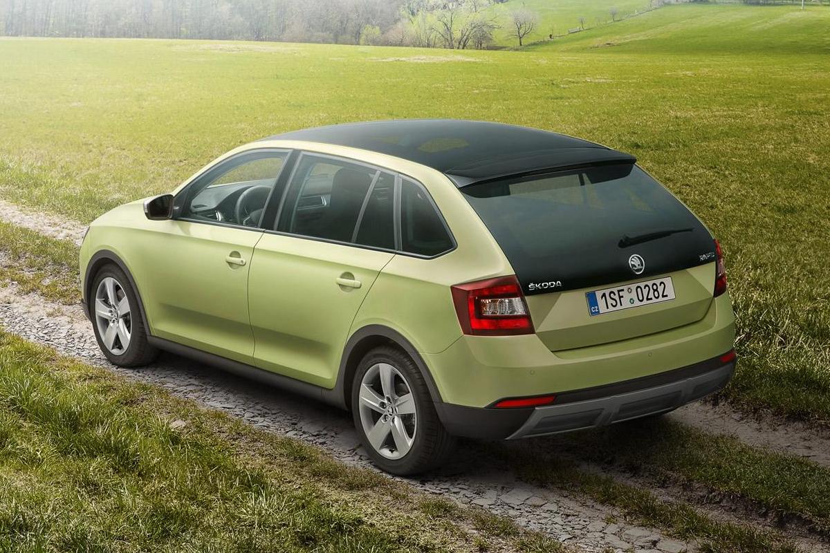 Skoda voegt Rapid Spaceback ScoutLine toe aan het gamma