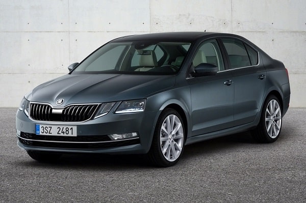 Dubbele koplampen voor opgefriste Skoda Octavia