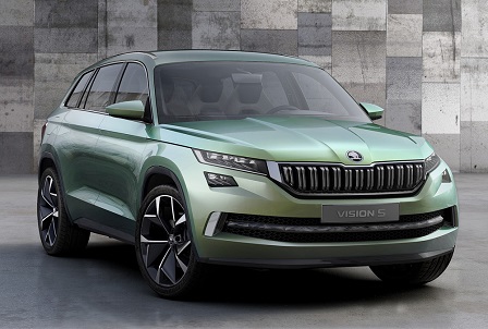 Vision S concept is voorbode van Skoda's eerste SUV