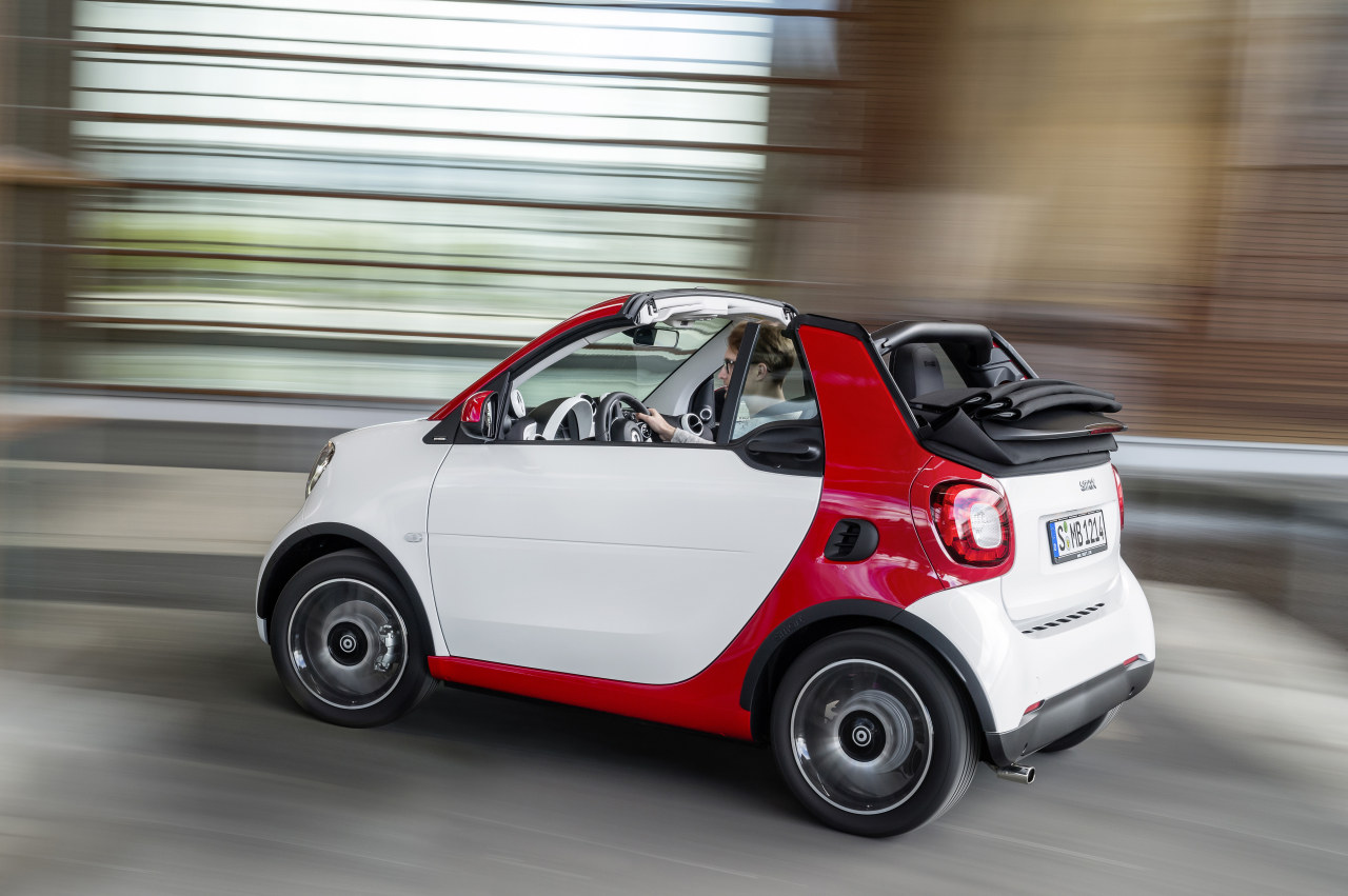 Nieuwe Smart Fortwo Cabrio is officieel