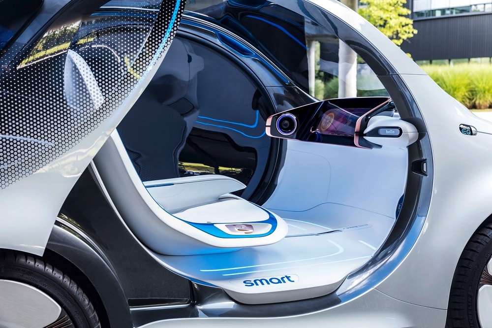 Smart Vision EQ Fortwo: car sharing is de toekomst