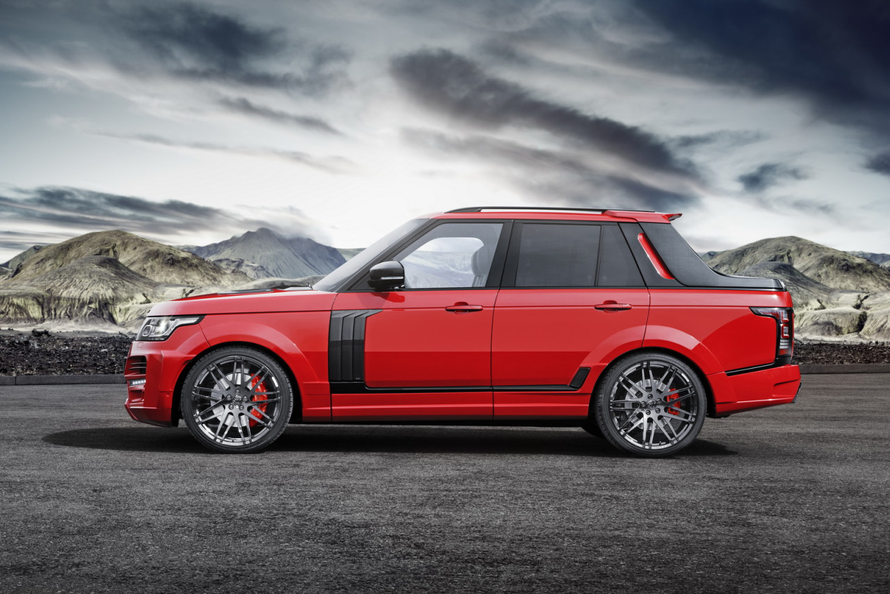 Startech bouwt Range Rover om tot bizarre pick-up