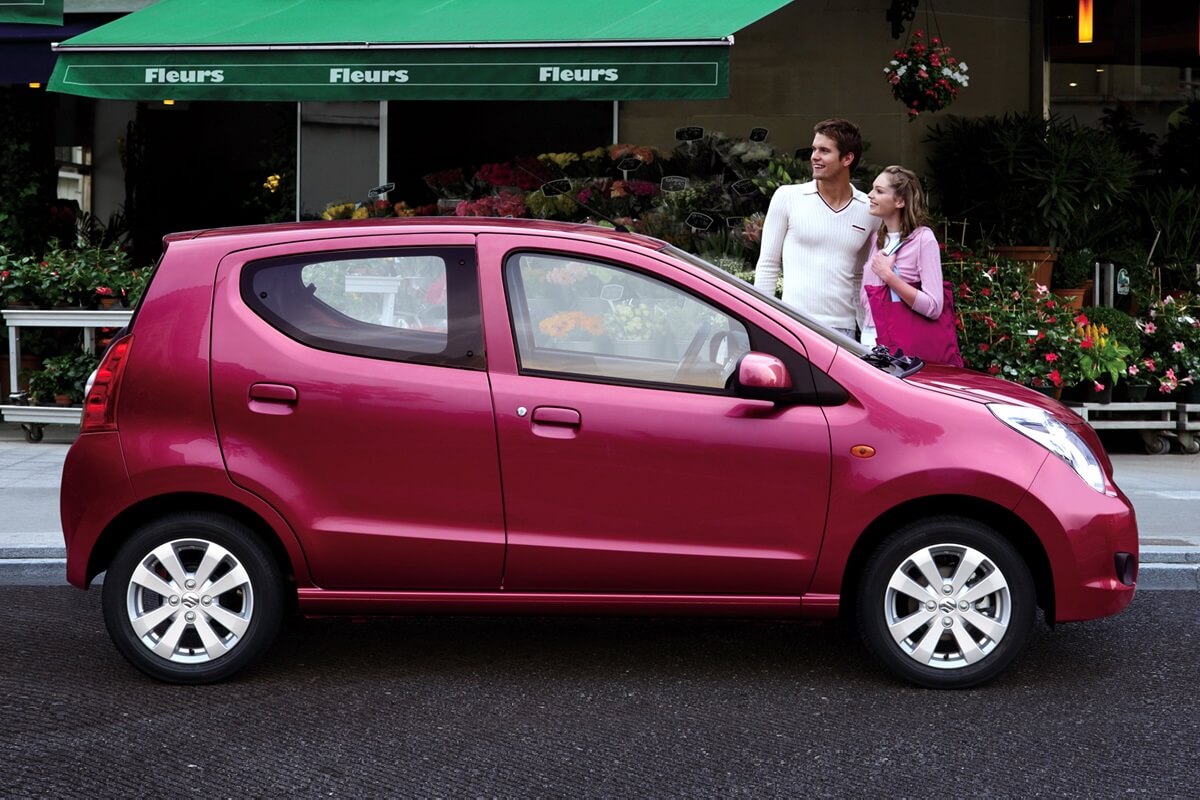 Suzuki Alto 2008-2014 exterieur zijkant