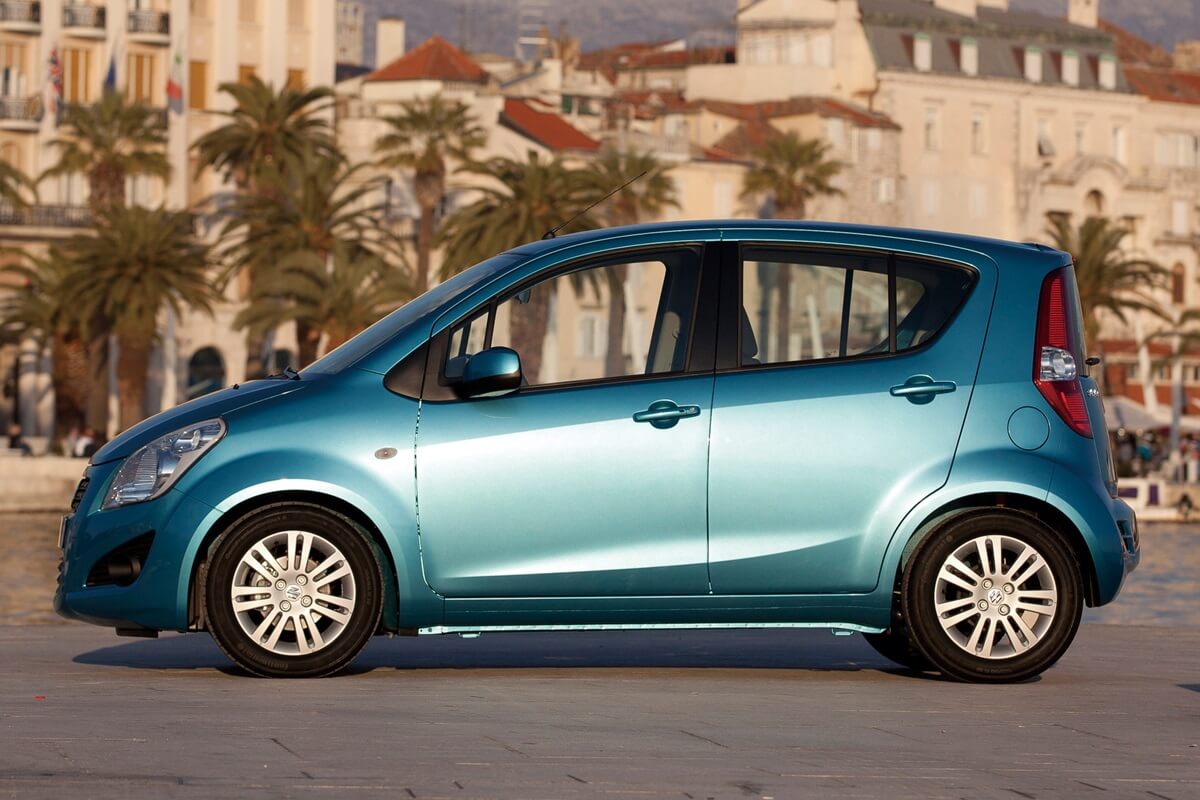 Suzuki Splash 2012-2014 extérieur côté