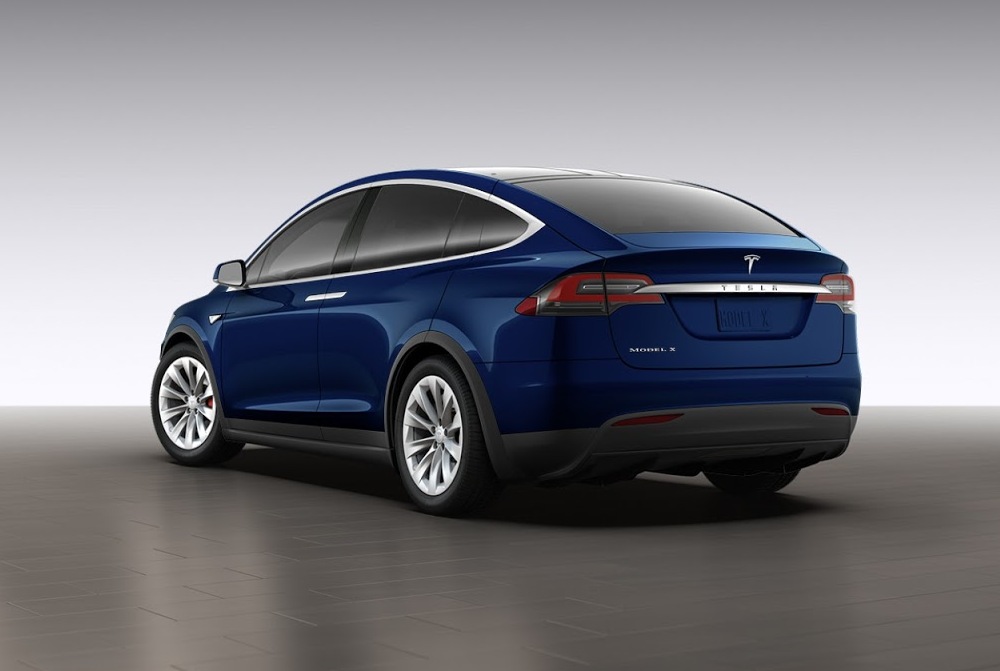 Productieversie van Tesla Model X gelekt via configurator