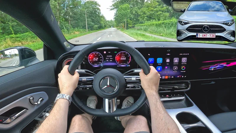 Mercedes CLA 2026: exterieur, interieur & POV testrit