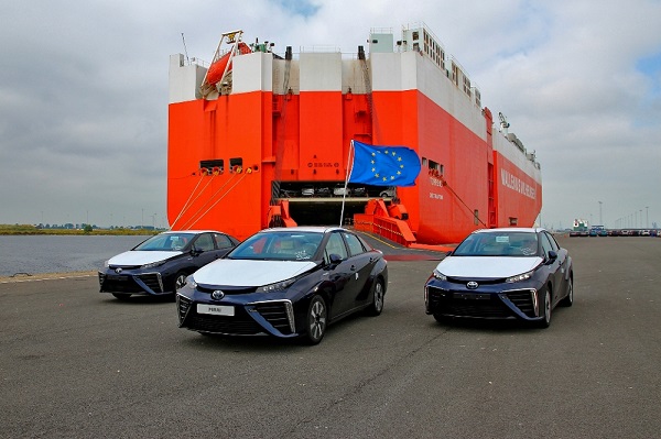Toyota Mirai zet voet aan wal in Europa