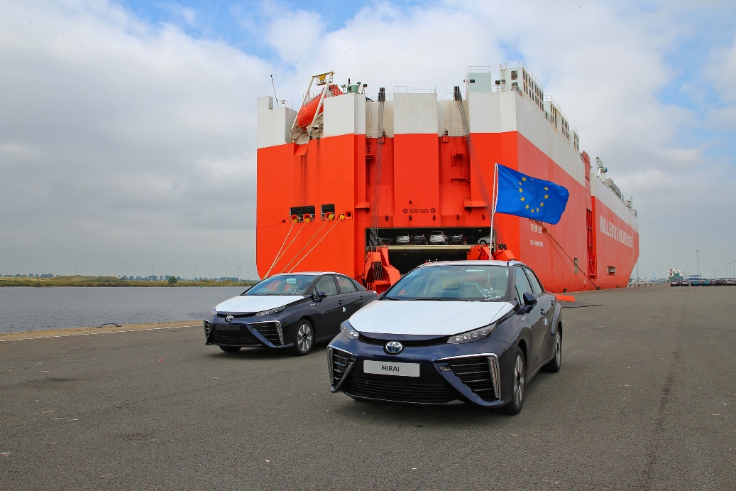 Toyota Mirai zet voet aan wal in Europa