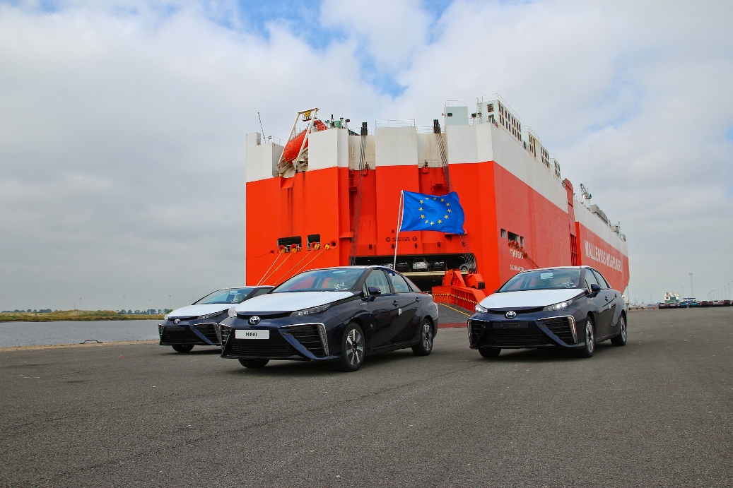 Toyota Mirai zet voet aan wal in Europa