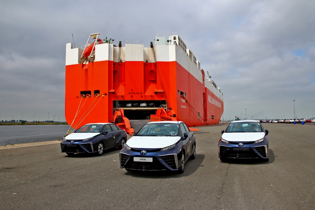 Toyota Mirai zet voet aan wal in Europa