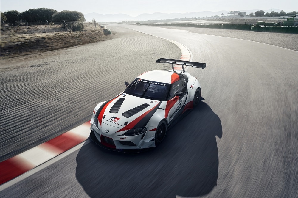 Toyota warmt autofans op met GR Supra Racing Concept