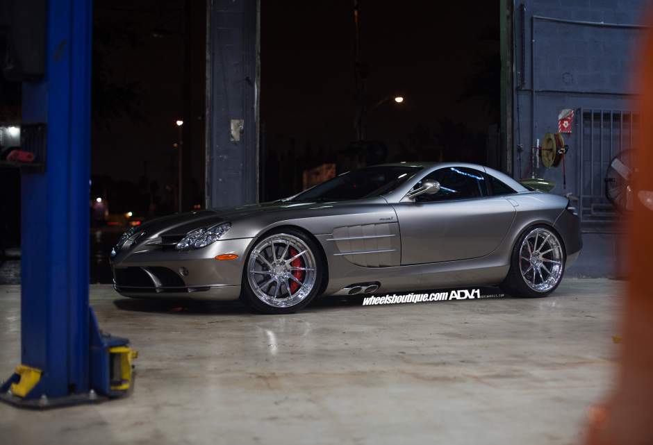 Mercedes-Benz SLR McLaren opnieuw in de schijnwerpers dankzij ADV.1 Wheels