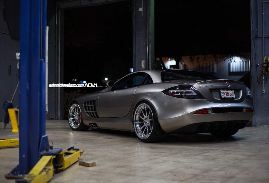 Mercedes-Benz SLR McLaren opnieuw in de schijnwerpers dankzij ADV.1 Wheels