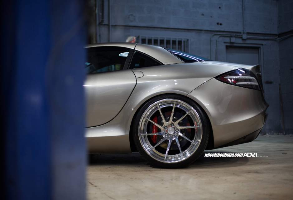 Mercedes-Benz SLR McLaren opnieuw in de schijnwerpers dankzij ADV.1 Wheels