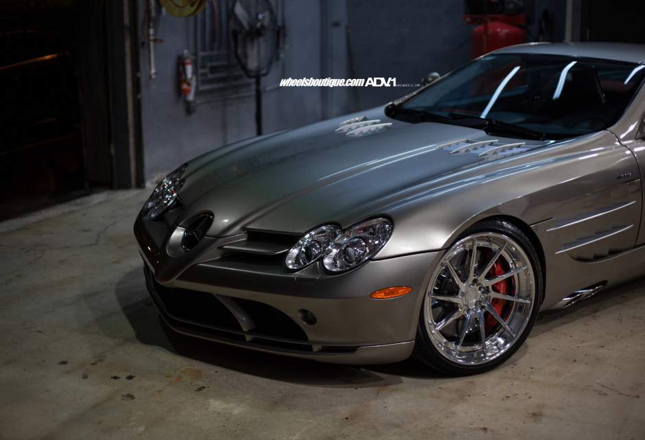 Mercedes-Benz SLR McLaren opnieuw in de schijnwerpers dankzij ADV.1 Wheels