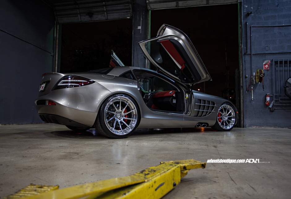 Mercedes-Benz SLR McLaren opnieuw in de schijnwerpers dankzij ADV.1 Wheels