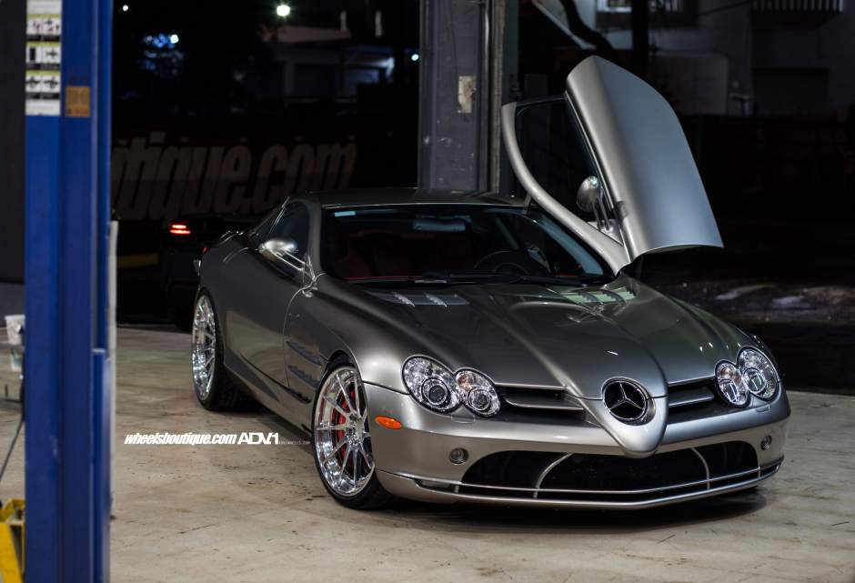 Mercedes-Benz SLR McLaren opnieuw in de schijnwerpers dankzij ADV.1 Wheels