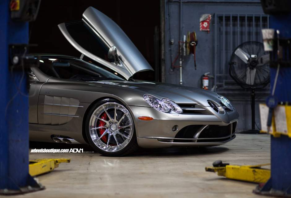 Mercedes-Benz SLR McLaren opnieuw in de schijnwerpers dankzij ADV.1 Wheels