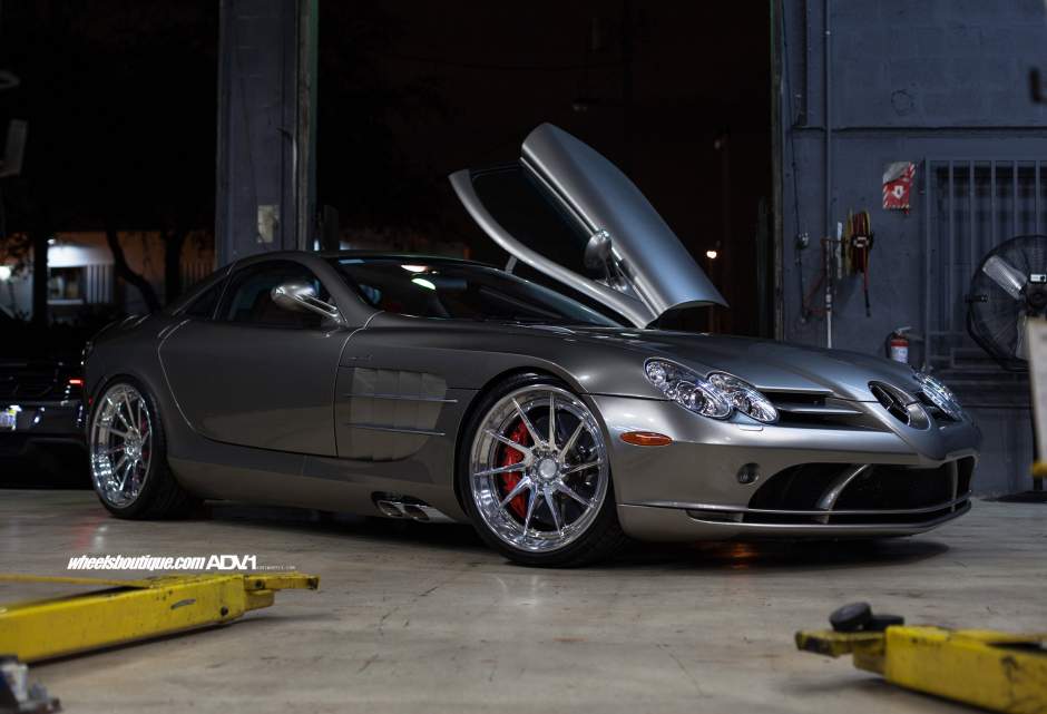 Mercedes-Benz SLR McLaren opnieuw in de schijnwerpers dankzij ADV.1 Wheels