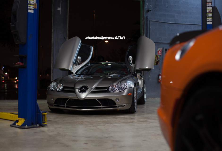 Mercedes-Benz SLR McLaren opnieuw in de schijnwerpers dankzij ADV.1 Wheels