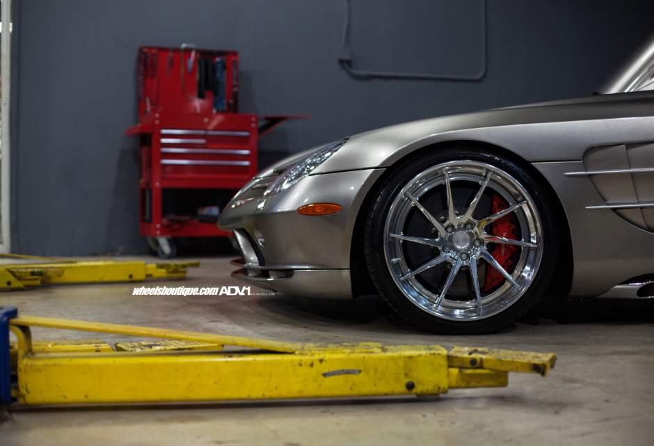 Mercedes-Benz SLR McLaren opnieuw in de schijnwerpers dankzij ADV.1 Wheels