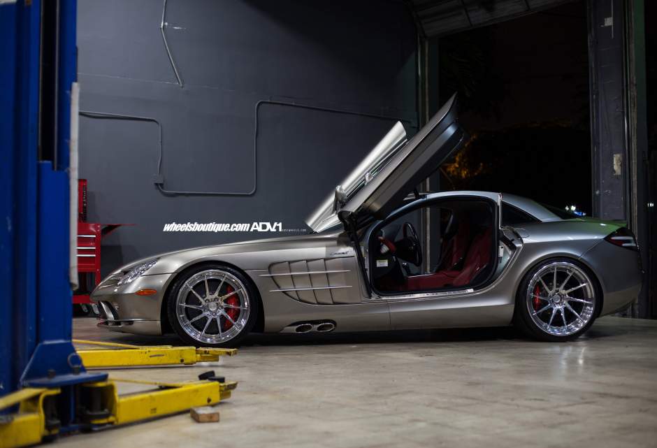 Mercedes-Benz SLR McLaren opnieuw in de schijnwerpers dankzij ADV.1 Wheels