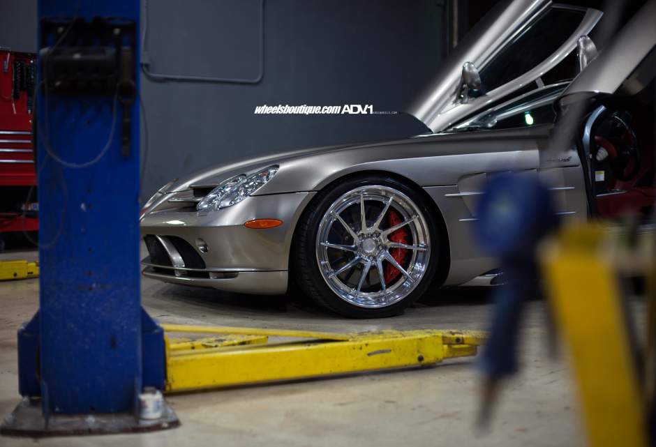 Mercedes-Benz SLR McLaren opnieuw in de schijnwerpers dankzij ADV.1 Wheels