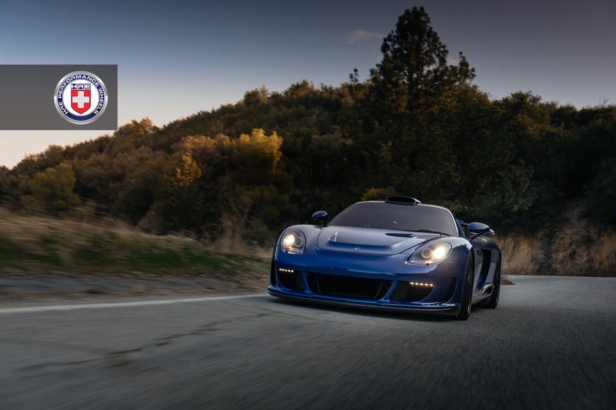 Gemballa Mirage GT staat beeldig met HRE velgen