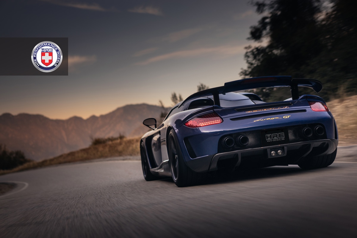 Gemballa Mirage GT staat beeldig met HRE velgen