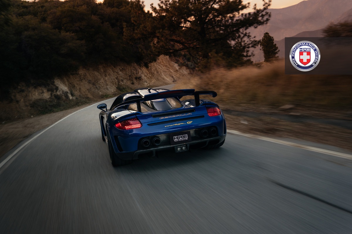 Gemballa Mirage GT staat beeldig met HRE velgen