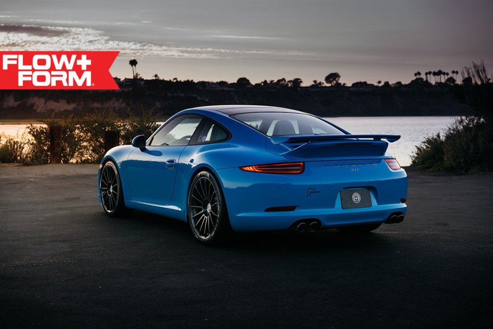 HRE heeft perfecte velgen voor je smurfblauwe Porsche 911 Carrera S