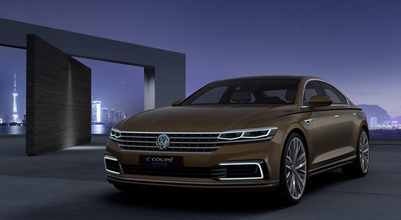 Volkswagen C Coupé GTE Concept is officieel