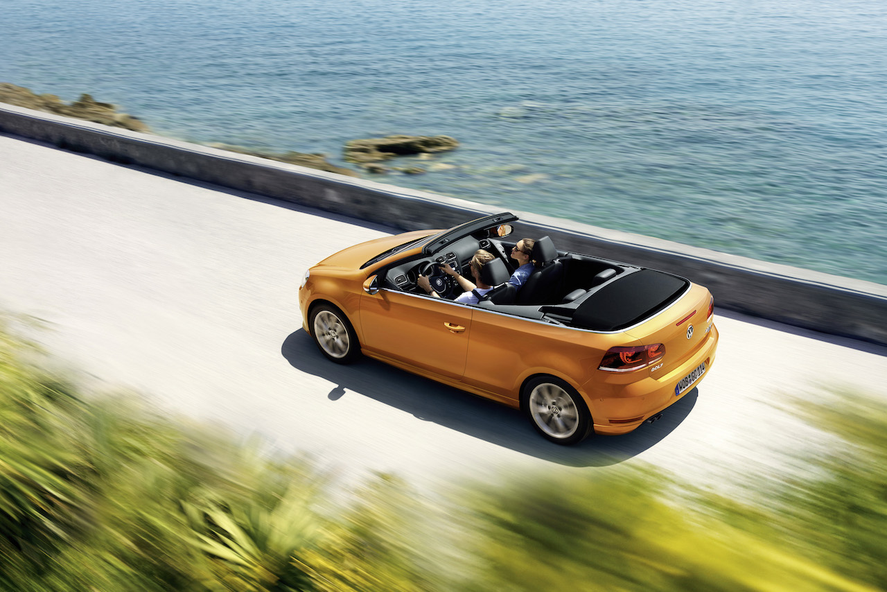 Volkswagen Golf Cabrio kan er weer tegenaan