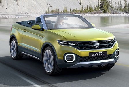 Volkswagen T-Cross Concept is een dakloze cross-over