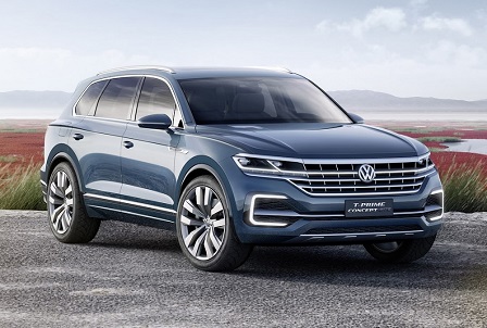 Volkswagen T-Prime Concept GTE is voorbode van nieuwe Touareg