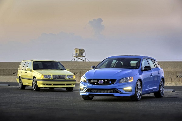 Schitterende fotoshoot met Volvo 850 T-5R en V60 Polestar