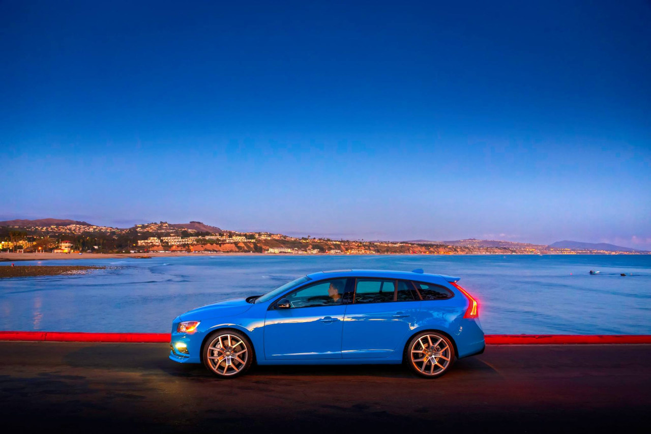 Schitterende fotoshoot met Volvo 850 T-5R en V60 Polestar