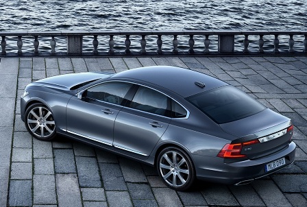 Volvo S90 verschijnt net voor lancering al op het net