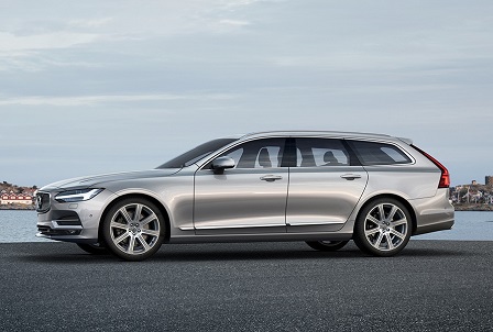 Persfoto's van nieuwe Volvo V90 verschijnen week te vroeg online