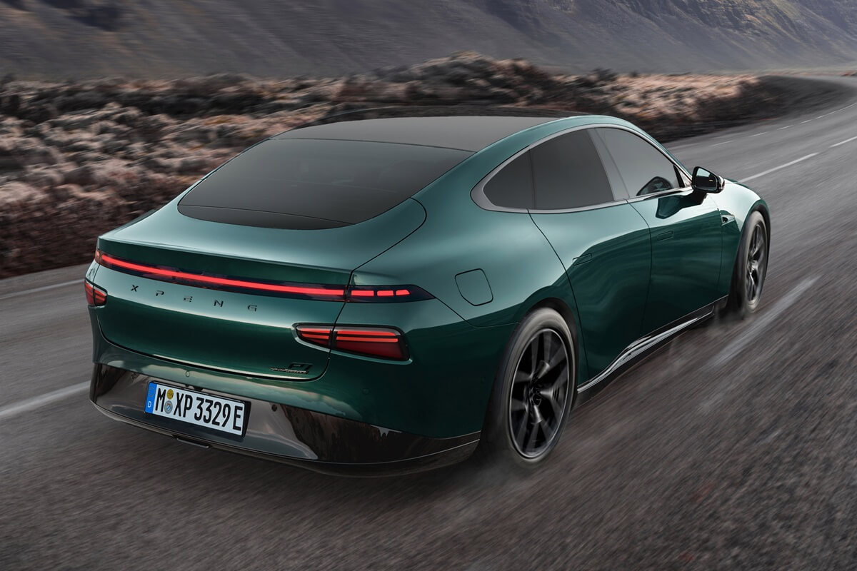 Xpeng P7 2023 - 2025 Exterieur Rückansicht